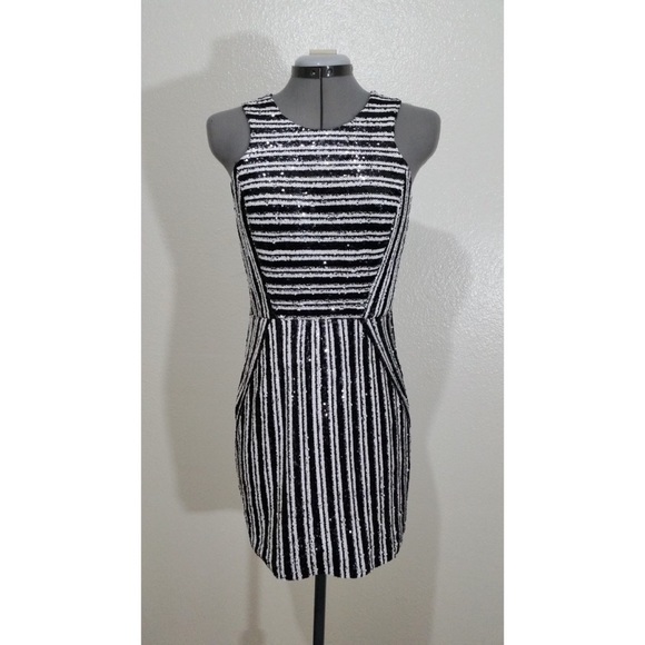 New black and white sequin dress - Picture 1 of 3